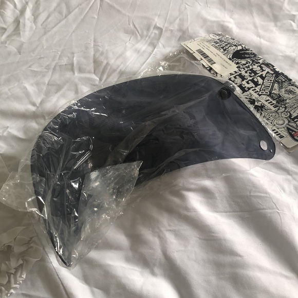 NWT Biltwell INC. GRINGO Bubble Shield in SMOKE - Picture 6 of 6